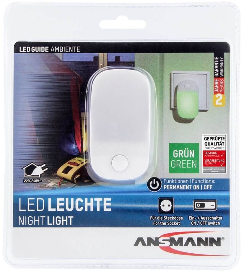 Ansmann LED Nachtlamp Guide Ambiente - Groen