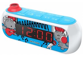 Muse M-167 KDB Kids Wekkerradio met Projectie - Blauw