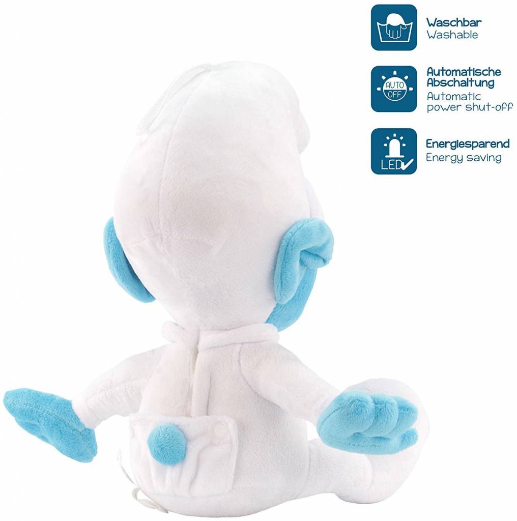 Ansmann Smurf Knuffel LED Nachtlicht - Wit