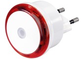 Hama LED Nachtlamp Basic Rond - Rood
