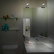 Ranex Ranex Jesolo LED Spiegellamp - Chroom Ranex Ranex Jesolo LED Spiegellamp - Chroom