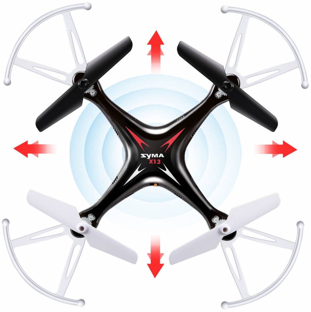 Syma X13 Storm Quadcopter - Zwart