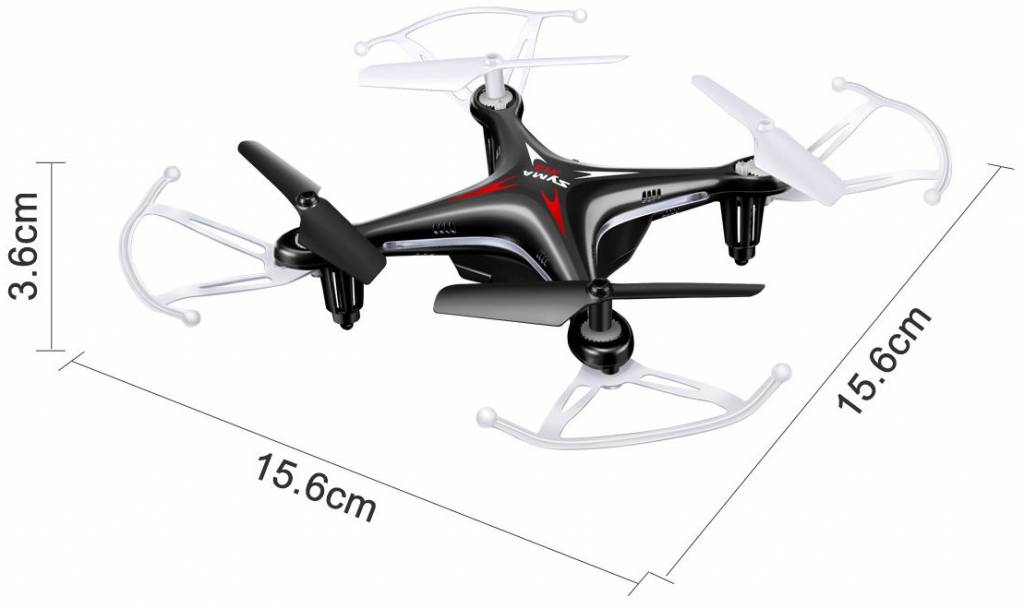 Syma X13 Storm Quadcopter - Zwart