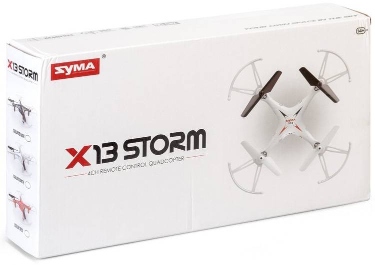 Syma X13 Storm Quadcopter - Zwart