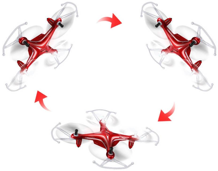 Syma X13 Storm Quadcopter - Rood