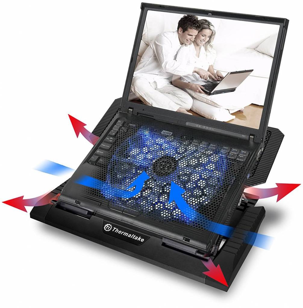 Thermaltake Massive23 GT Notebook Cooler - Blauw