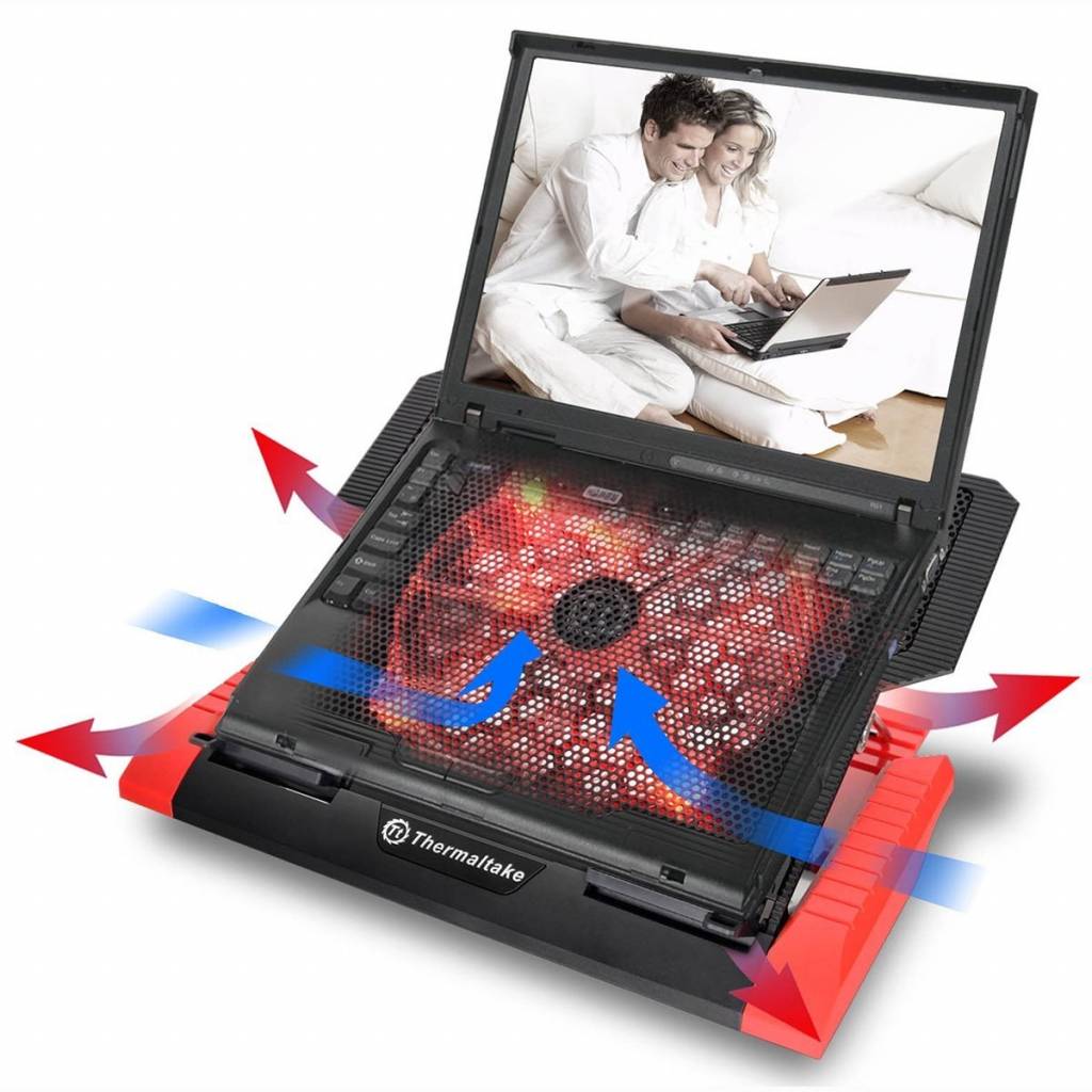 Thermaltake Massive23 GT Notebook Cooler - Rood