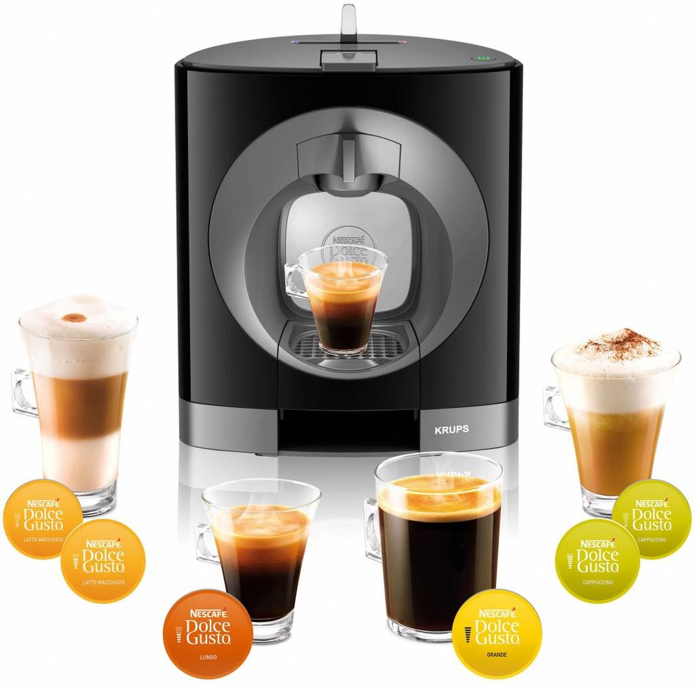 Krups KP1108 Nescafé Dolce Gusto Oblo Zwart kopen? LEDClear.nl