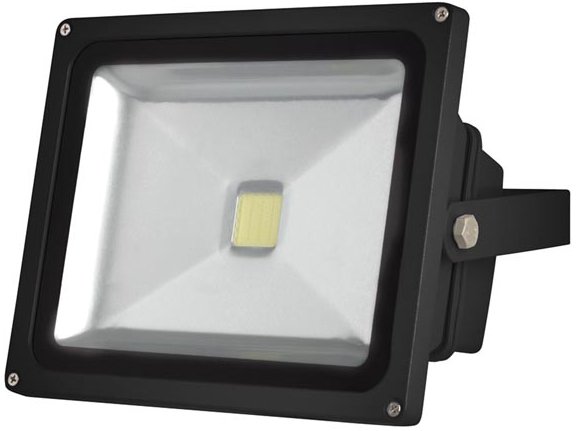 Perel LEDA3003WW-B COB 3000K LED Lamp 30 W - Black