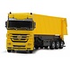 Jamara Jamara Mercedes-Benz Actros Tipper 1:32 - Geel Jamara Jamara Mercedes-Benz Actros Tipper 1:32 - Geel