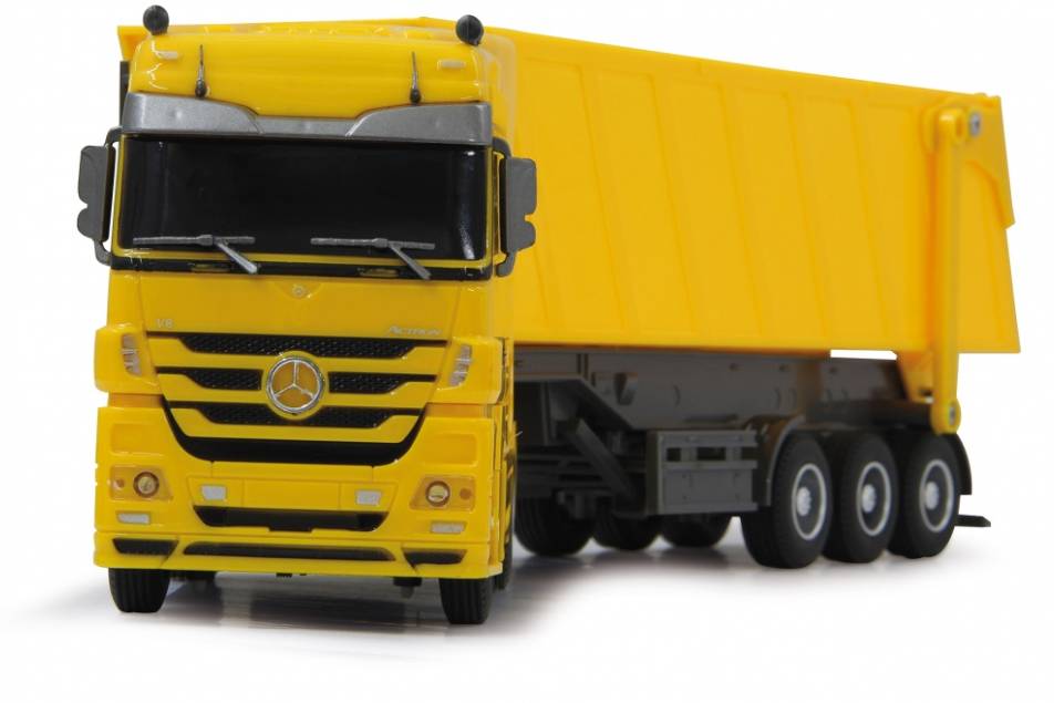 Jamara Mercedes-Benz Actros Tipper 1:32 - Geel