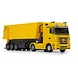 Jamara Jamara Mercedes-Benz Actros Tipper 1:32 - Geel Jamara Jamara Mercedes-Benz Actros Tipper 1:32 - Geel