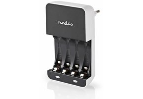 Nedis BACH05 Batterijlader AA/AAA