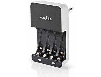 Nedis BACH05 Batterijlader AA/AAA