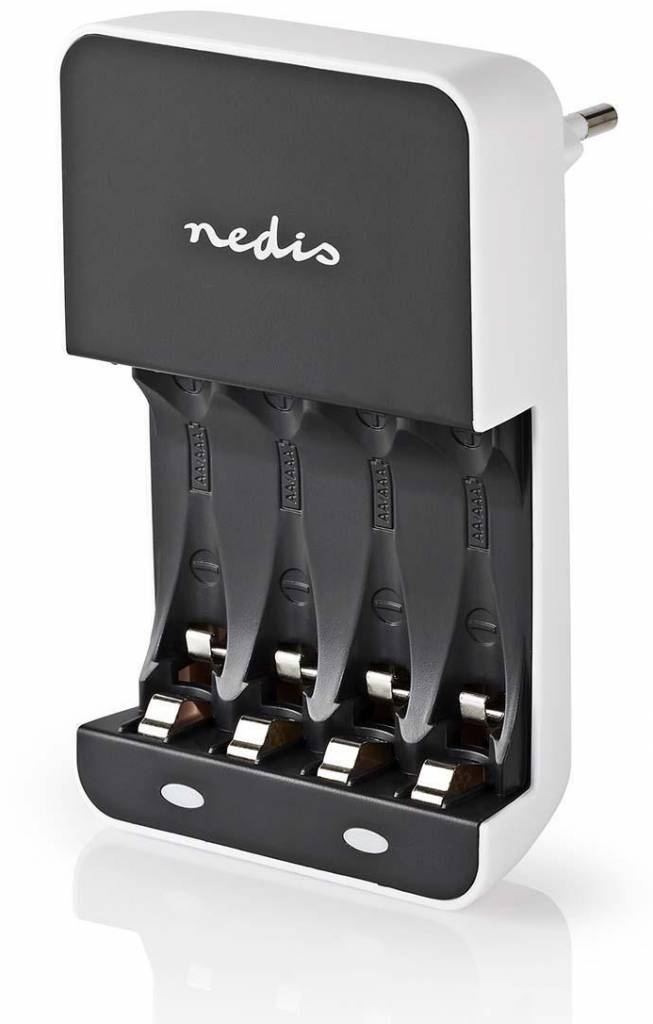 Nedis BACH05 Batterijlader AA/AAA