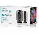Nedis WIFICI20CGY IP-beveiligingscamera HD 720p - Wi-Fi