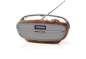 Nedis RDDB5300BN DAB+ Radio Bluetooth - 60 W