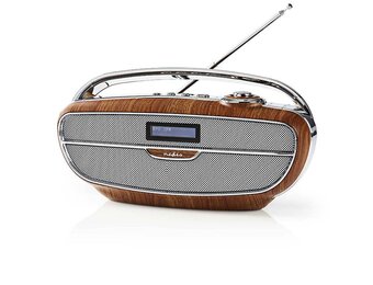 Nedis RDDB5300BN DAB+ Radio Bluetooth - 60 W
