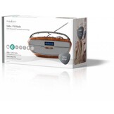 Nedis RDDB5300BN DAB+ Radio Bluetooth - 60 W