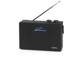 Nedis RDDB4320BK DAB+ Radio Bluetooth - 15 W