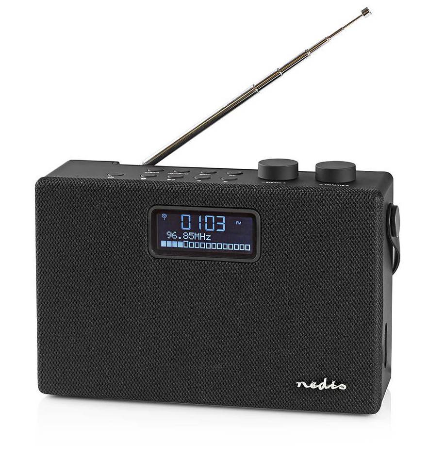 Nedis RDDB4320BK DAB+ Radio Bluetooth - 15 W