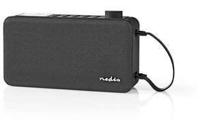 Nedis RDDB4300BK DAB+ Radio Bluetooth - 12 W - Zwart