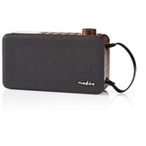 Nedis RDDB4300BN DAB+ Radio Bluetooth - 12 W - Hout