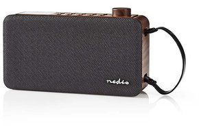 Nedis RDDB4300BN DAB+ Radio Bluetooth - 12 W - Hout