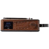 Nedis RDDB4300BN DAB+ Radio Bluetooth - 12 W - Hout