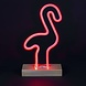 Smartwares Smartwares IDE-60029 Neon LED Lamp Flamingo - Roze Smartwares Smartwares IDE-60029 Neon LED Lamp Flamingo - Roze