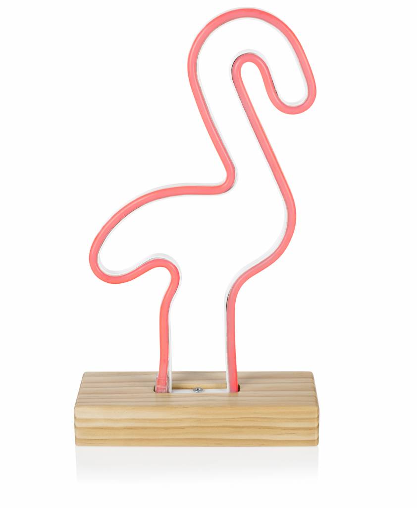 Smartwares IDE-60029 Neon LED Lamp Flamingo - Roze