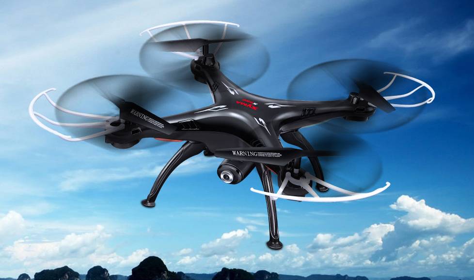 Syma X5SC LED Drone Explorers 2 met HD Camera - Zwart