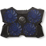 Nedis GNCR200BK LED Gaming Laptop Koeler - 15 - 19"