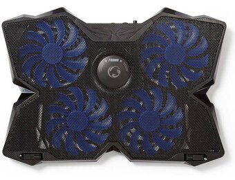 Nedis GNCR200BK LED Gaming Laptop Koeler - 15 - 19"