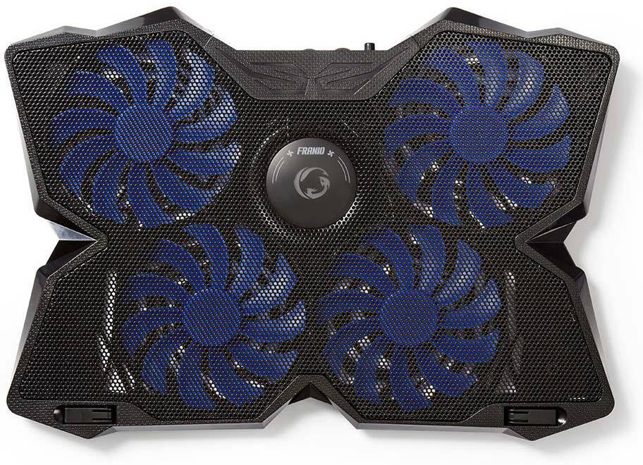 Nedis GNCR200BK LED Gaming Laptop Koeler - 15 - 19"