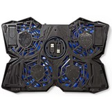 Nedis GNCR200BK LED Gaming Laptop Koeler - 15 - 19"