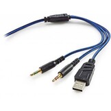 Nedis GHST400BK LED Gaming Headset