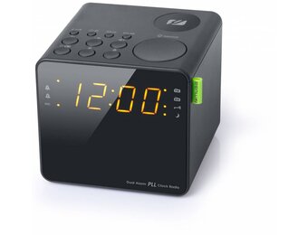 Muse M-187 CR LED Wekkerradio - Zwart