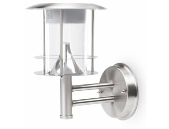Smartwares GWS-177-MS Solar LED RVS Wandlamp