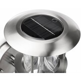 Smartwares GWS-177-MS Solar LED RVS Wandlamp met Sensor