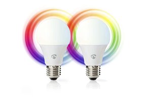 Nedis WIFILC20WTE27 E27 Smart LED Lampen Colours