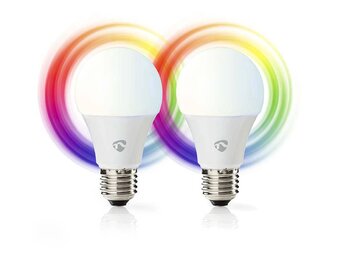 Nedis WIFILC20WTE27 E27 Smart LED Lampen Colours