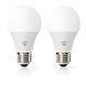 Nedis Nedis WIFILC20WTE27 E27 Smart LED Lampen Colours - 2-pack Nedis Nedis WIFILC20WTE27 E27 Smart LED Lampen Colours - 2-pack