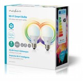 Nedis WIFILC20WTE27 E27 Smart LED Lampen Colours - 2-pack