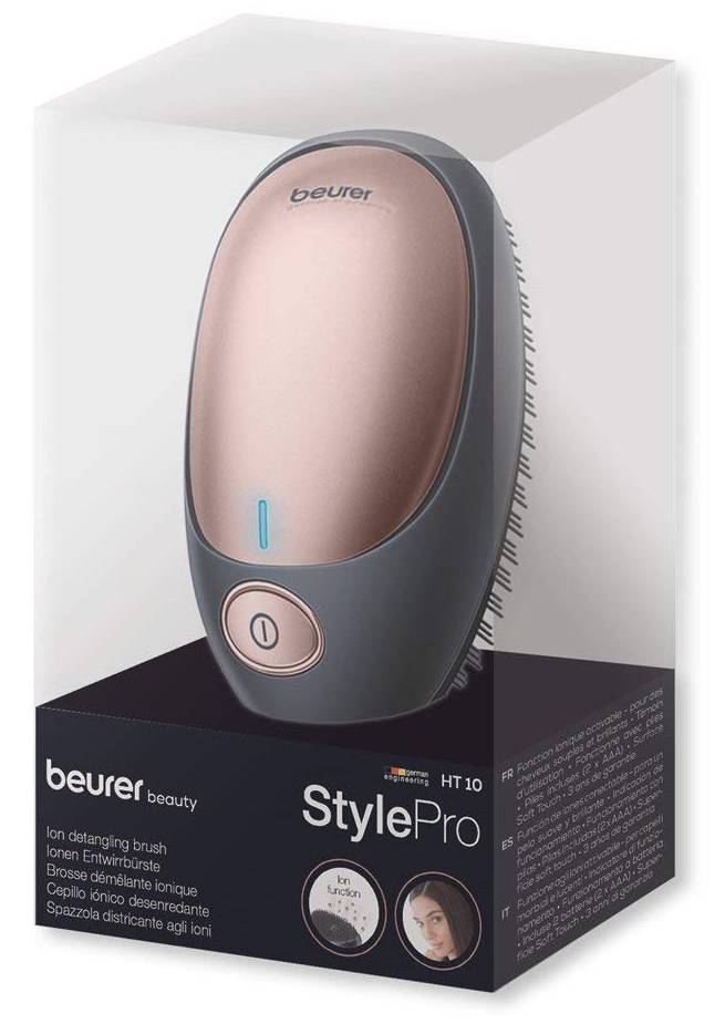 Beurer HT 10 Antiklitborstel met Ionen - Zwart/Brons
