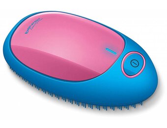 Beurer HT 10 Antiklitborstel met Ionen - Blauw/Roze