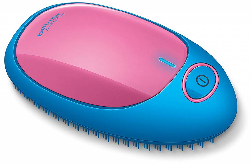 Beurer HT 10 Antiklitborstel met Ionen - Blauw/Roze