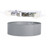 Smartwares 6000.544 Mia LED Plafondlamp 40 cm - Grijs