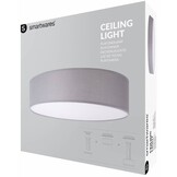 Smartwares 6000.544 Mia LED Plafondlamp 40 cm - Grijs