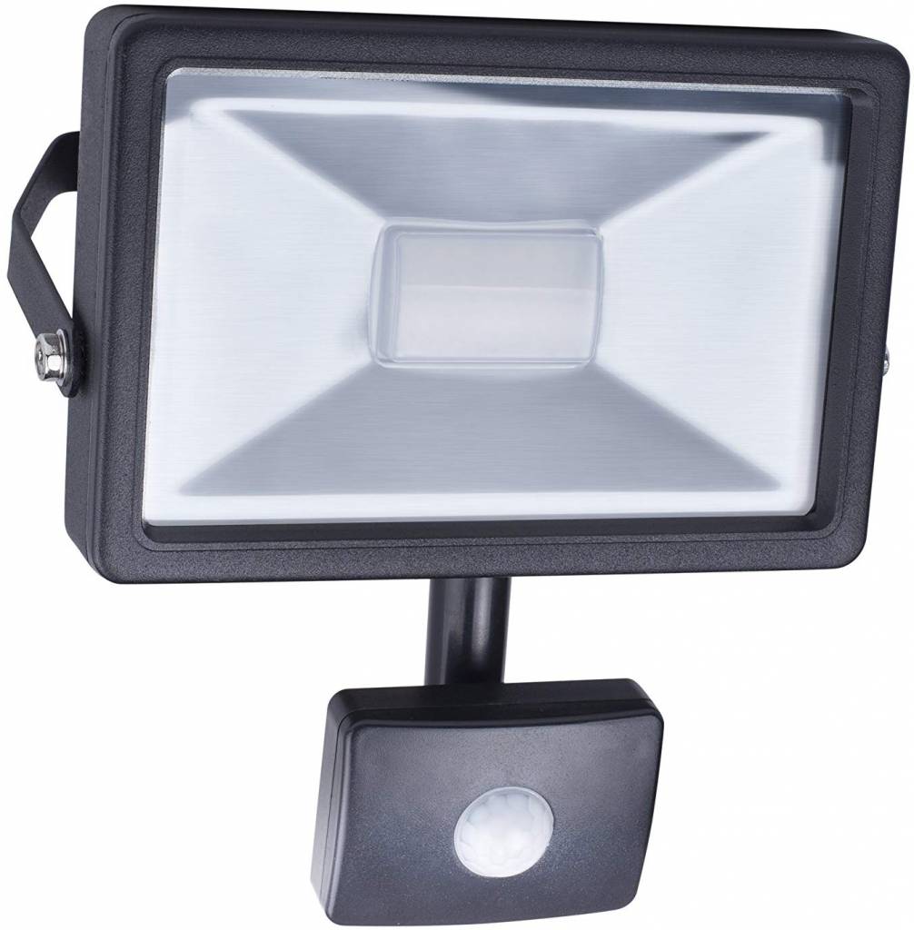 Smartwares SL1-B20B LED Schijnwerper met Sensor 4000 K - 20 W